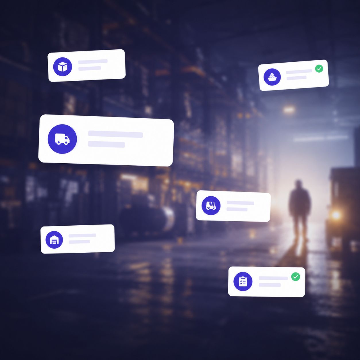At dawn on the dock, a swarm of messages, almost none of them confirmed. Who's actually here?