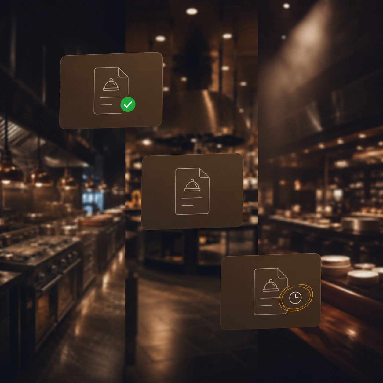 Le même plat signature servi en trois versions différentes sous une seule enseigne.